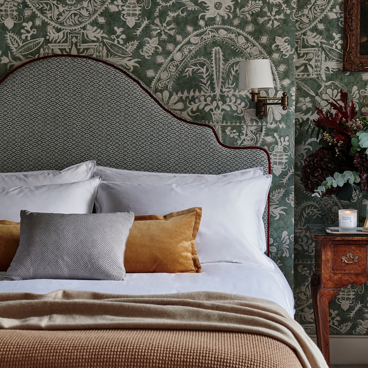 Heritage TC500 Pillowcase - White With White Trim - London and Avalon