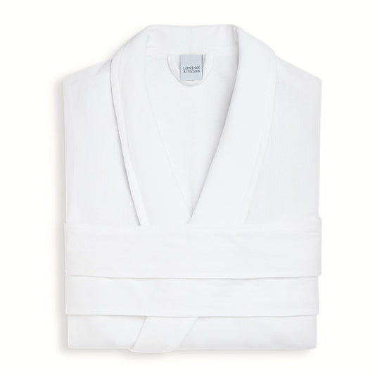 Luxurious Linen & Cotton Bathrobe