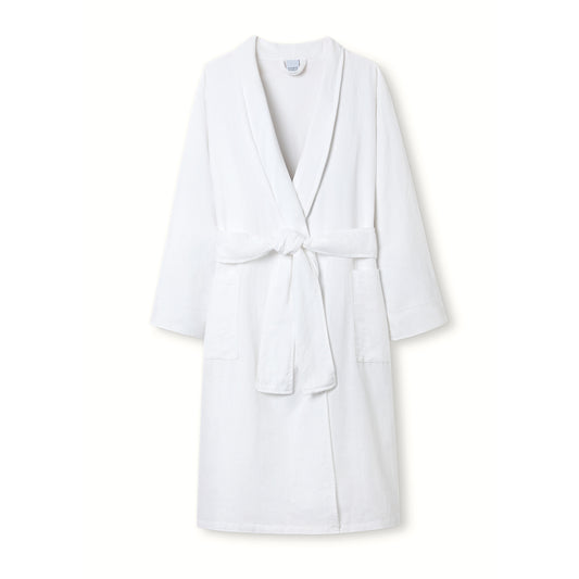 Luxurious Linen & Cotton Bathrobe