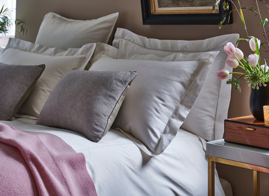 Heritage Collection Heirloom Hemstitch Duvet Cover - Ivory