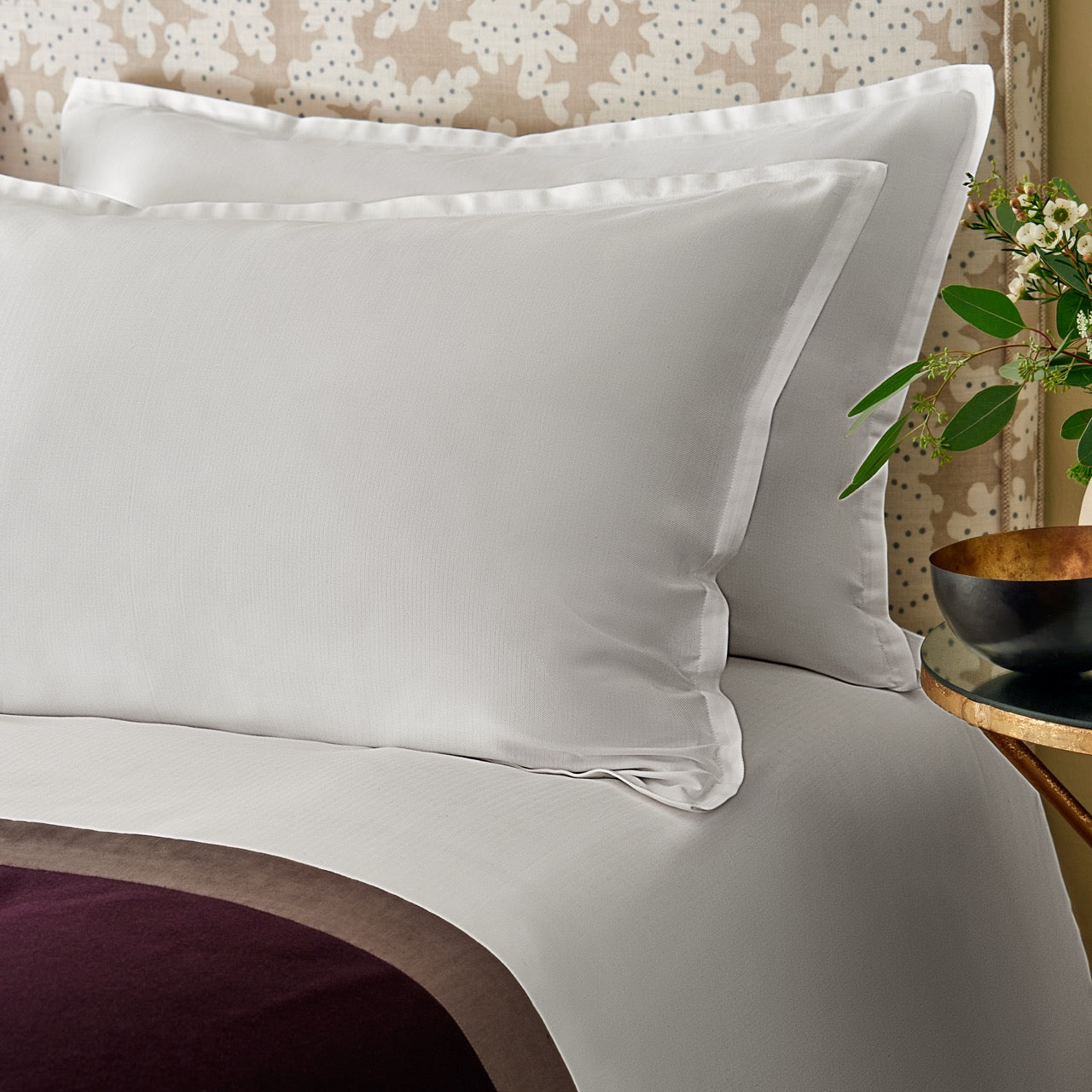 Fine Herringbone Collection Flat Sheet