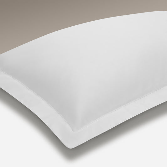 Island Collection Heirloom Hemstitch Travel Pillow - White - 30x40cm