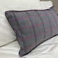 Tweed Cushion Covers - Purple