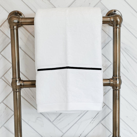 Corded Stripe Bath Towel
