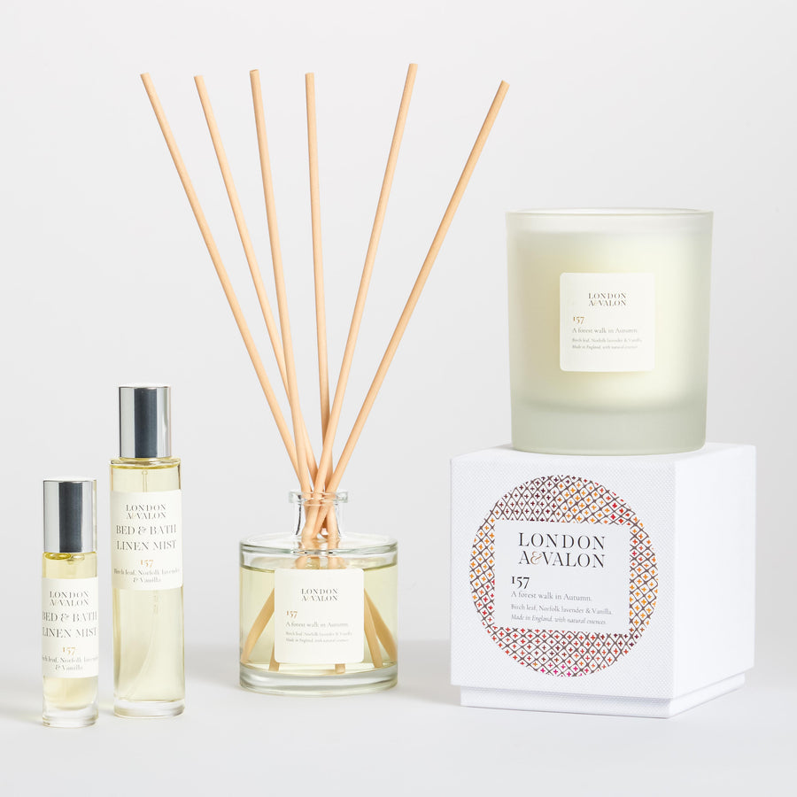 157 Birch Leaf, English Lavender & Vanilla Candle
