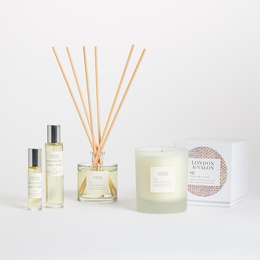 157 Birch Leaf, English Lavender & Vanilla Candle