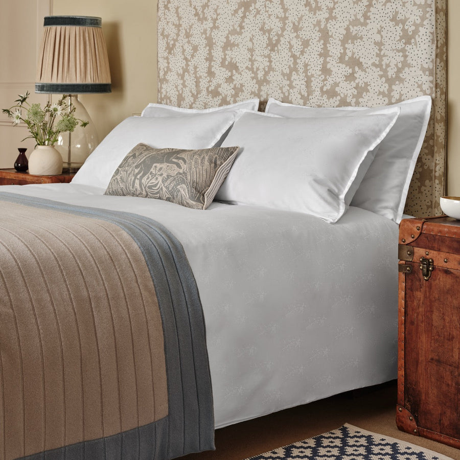 The Oriental Collection Duvet Cover - White - London and Avalon