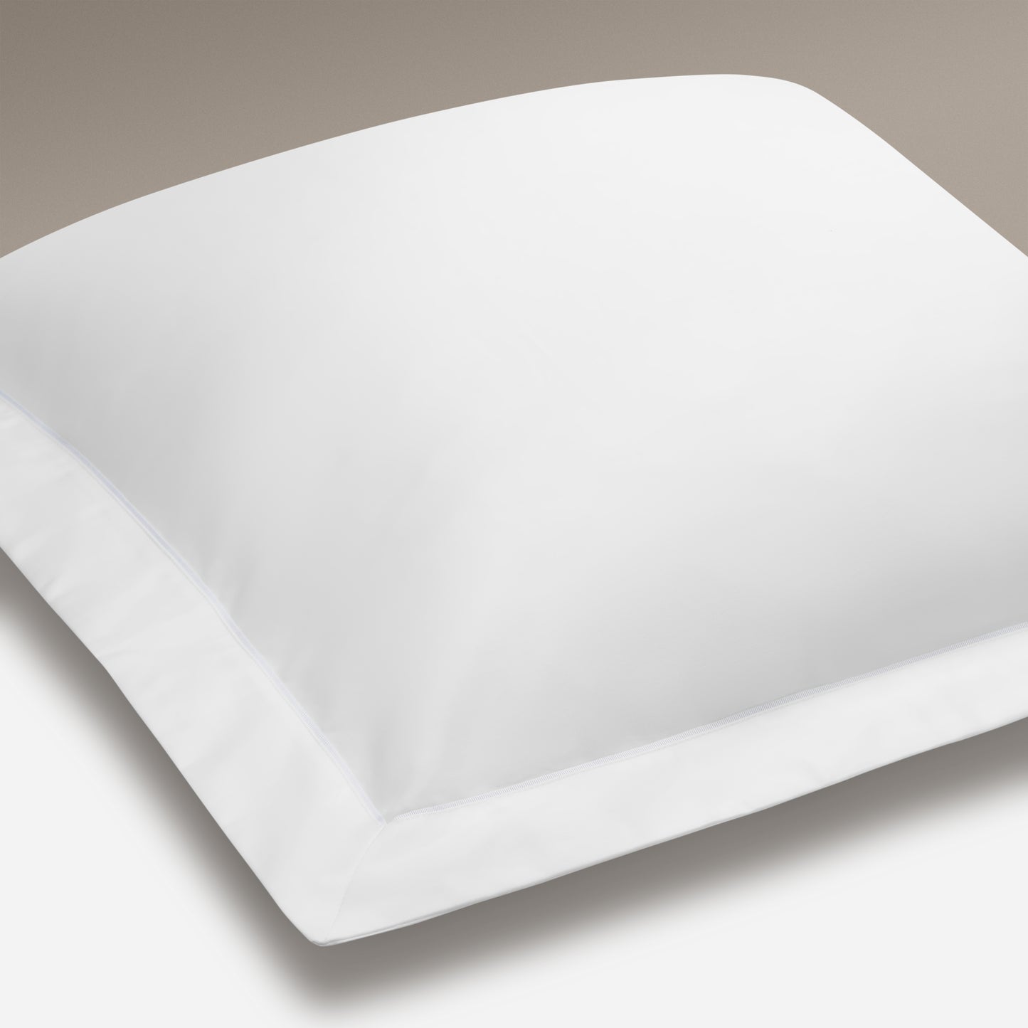 Heritage Oxford Pillowcase - White With White Trim