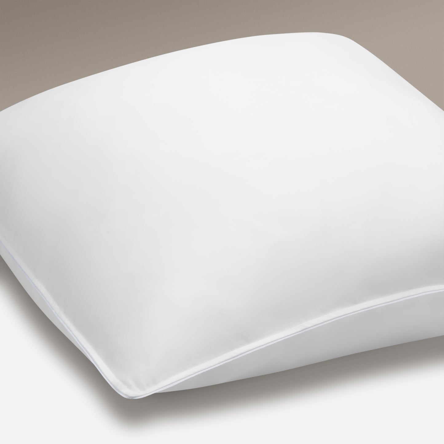 Island Pillowcase - White With White Trim