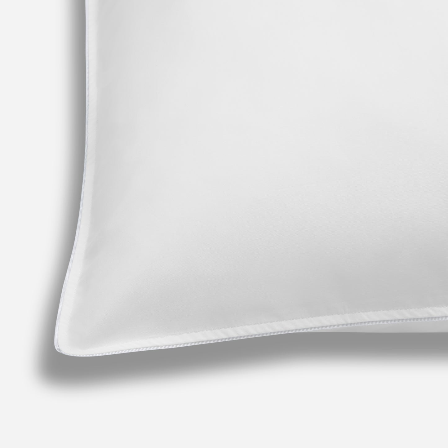 Island Pillowcase - White With White Trim