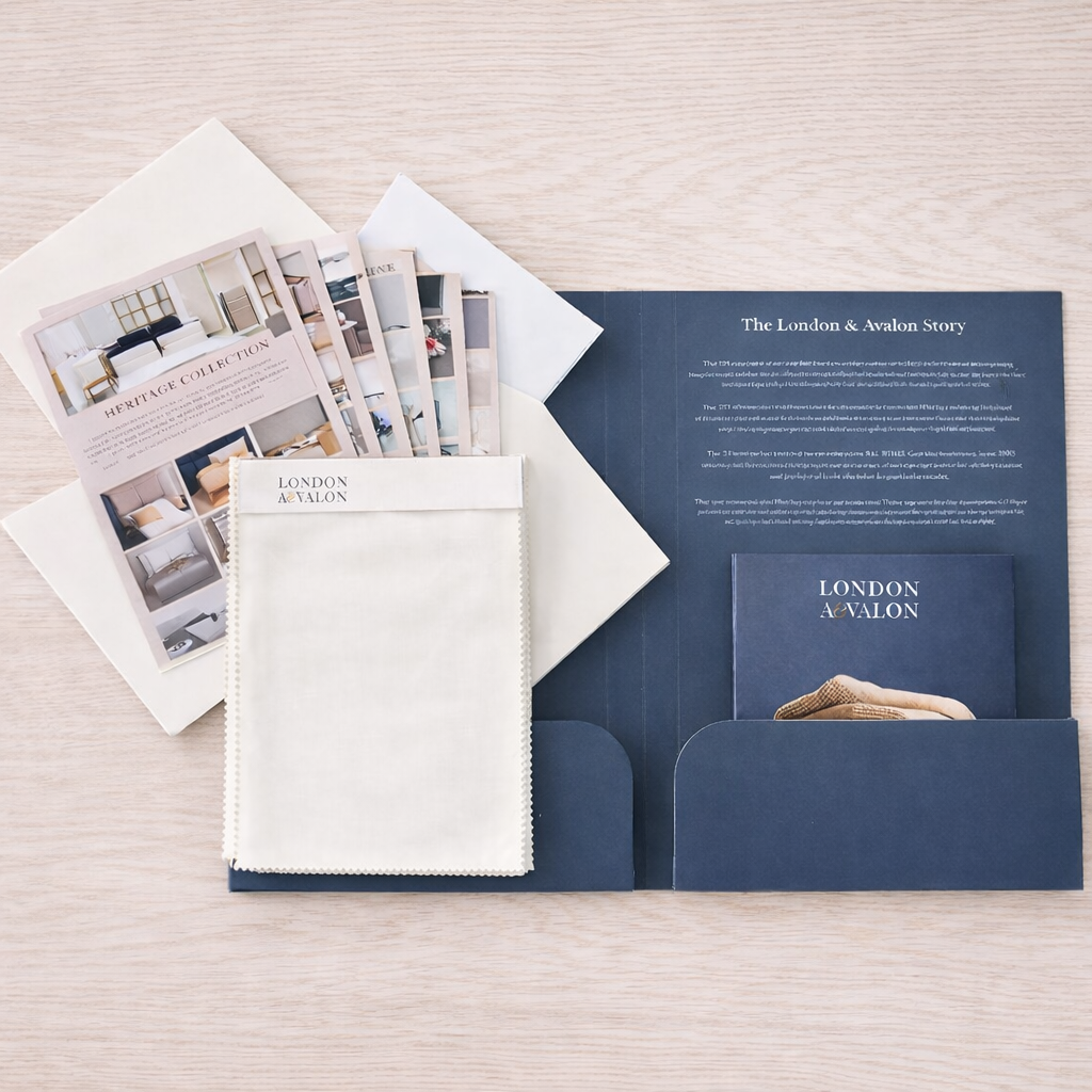 London & Avalon Linen Fabric Sample Pack