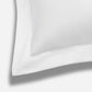 Heritage Oxford Pillowcase - White With White Trim
