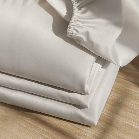 Heritage Silver Fitted Sheet
