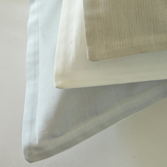 Fine Herringbone Collection Flat Sheet