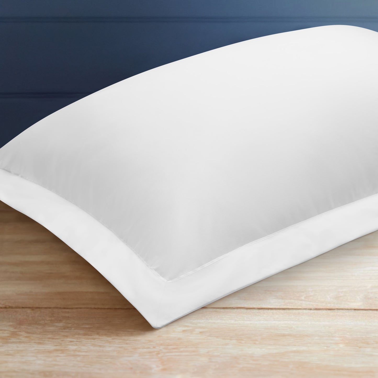 Island Collection Signature Style Oxford Pillowcase - White With White Trim