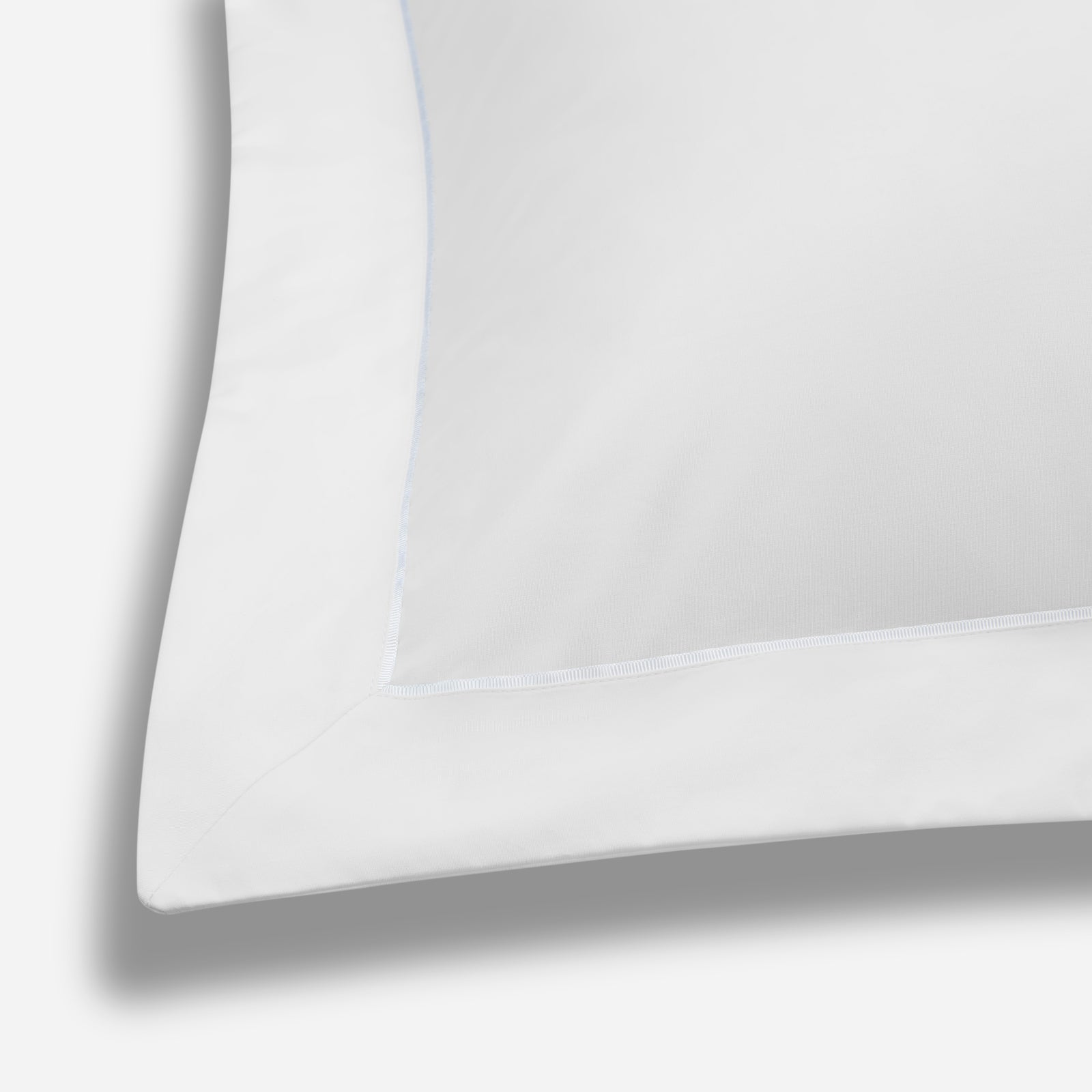 Island Collection Signature Style Oxford Pillowcase - White With White Trim