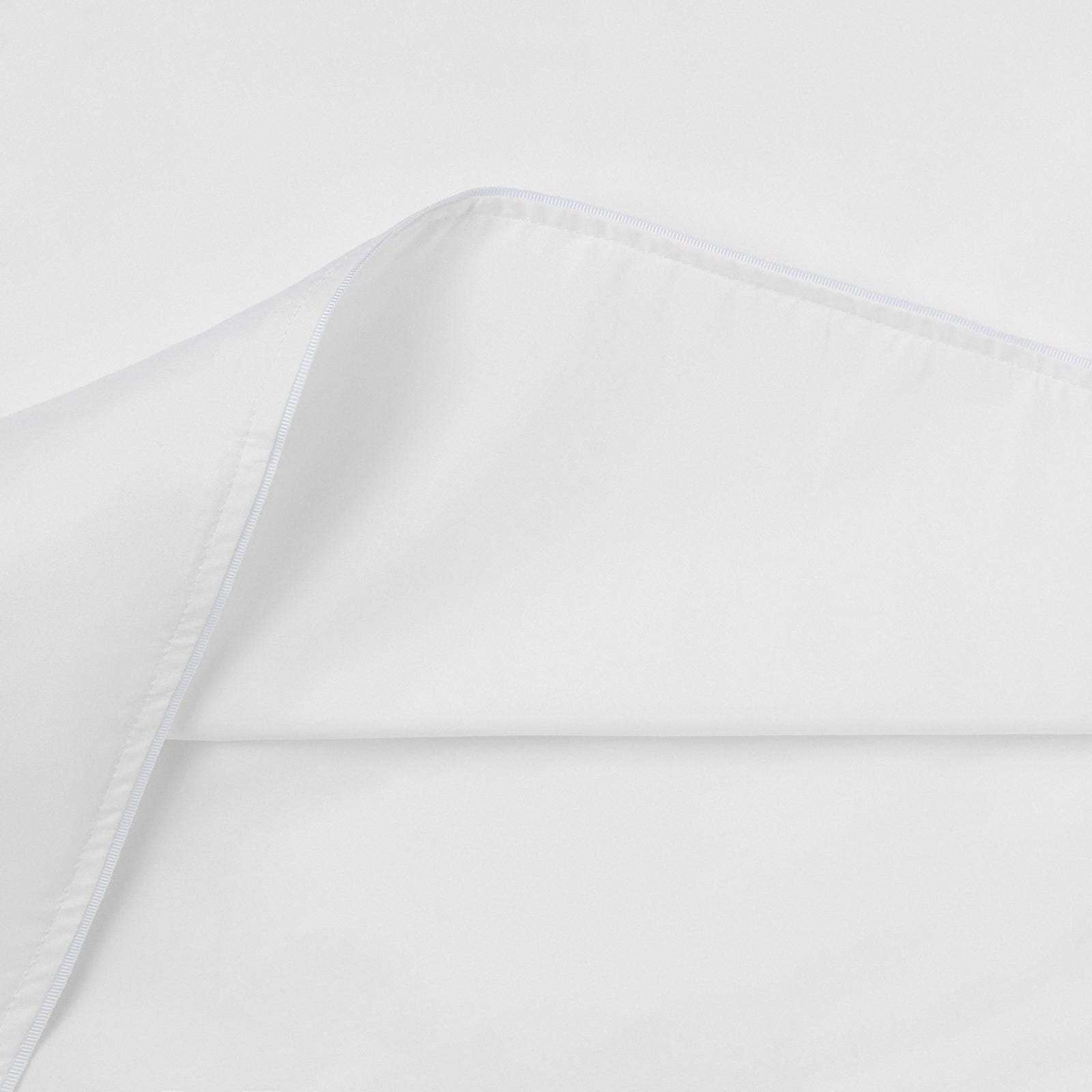 Island Collection Signature Style Duvet Cover - White With White Trim