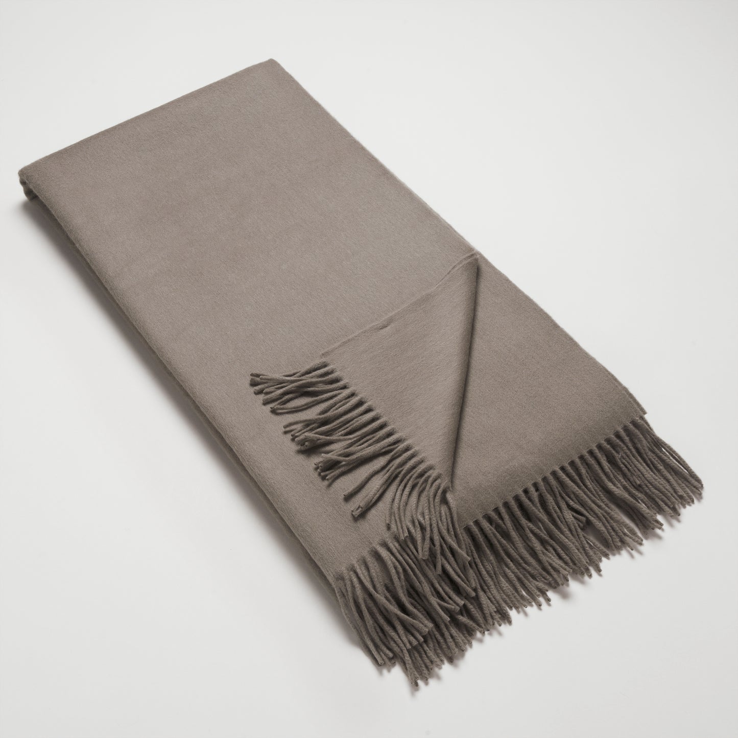 Lambswool Angora Scarf - Stag
