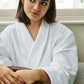 Luxurious Cotton & Linen Bathrobe - London and Avalon