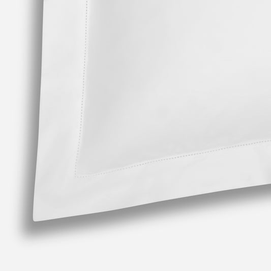 Island Collection Heirloom Hemstitch Travel Pillow - White - 30x40cm