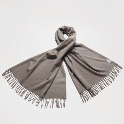 Lambswool Angora Scarf - Stag