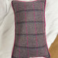 Tweed Cushion Covers - Pink - London and Avalon