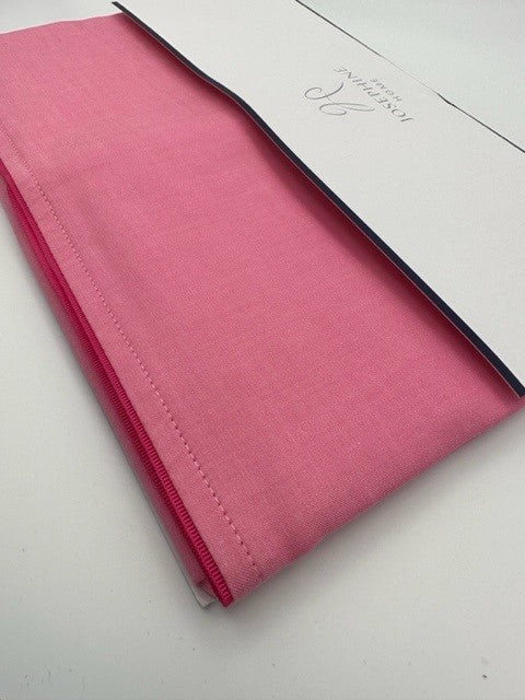 Twill Single Set - Pink with Pink Trim