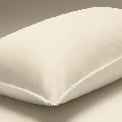 Heritage TC500 Pillowcase - Ivory with White Trim Collection - London and Avalon