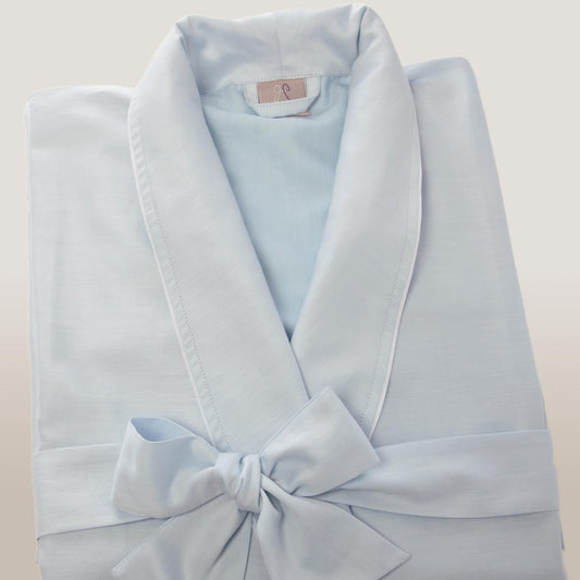 100% Cotton Twill Bathrobe - London and Avalon