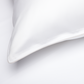 Heritage TC500 Duvet Cover - White With Silver Trim - London and Avalon