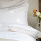 Heritage TC500 Duvet Cover - White With White Trim - London and Avalon