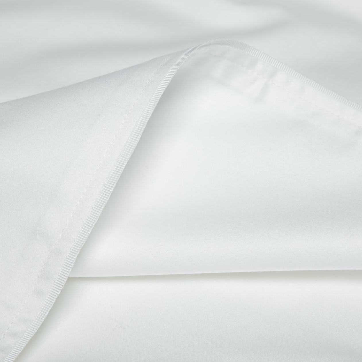 Heritage TC500 Pillowcase - White With White Trim - London and Avalon